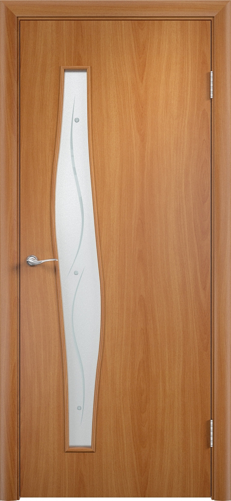 Двери - модель С-10 Ф, миланский орех, облицованные ламинированной пленкой. Производитель Верда - Поразительное количество вариантов колеровки, элементов стекол - Прекрасные экземпляры фото.
