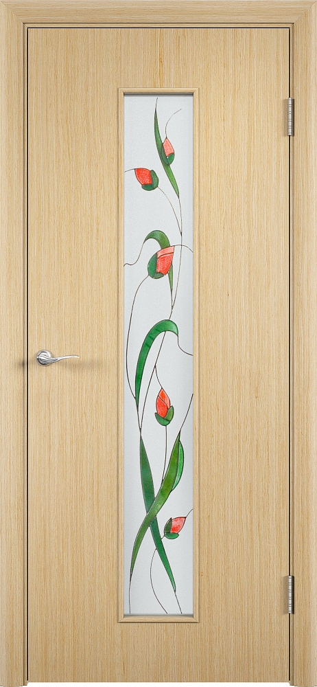Дверные полотна С-21 Изумруд, беленый дуб, отделанные слоем шпона. Компания Верда - Достойный ассортимент разработок - Эффектный выбор по фотоизображениям.