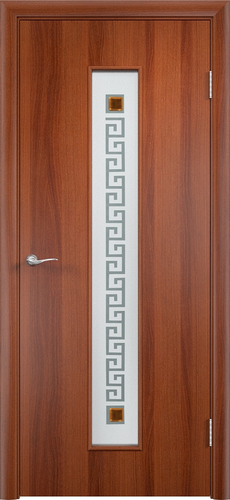 Полотна дверей С-17 Ф Квадрат, облицованные ламинированной пленкой. Компания Верда - Впечатляющее число предложений остекления, цветовых решений - Прекрасные экземпляры фотографий.