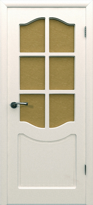 Дверные полотна Классика 2ДР0, покрытые шпоном. Фабрика ВФД - Большое количество вариантов остекления, колеровки - Эффектный подбор по фото.