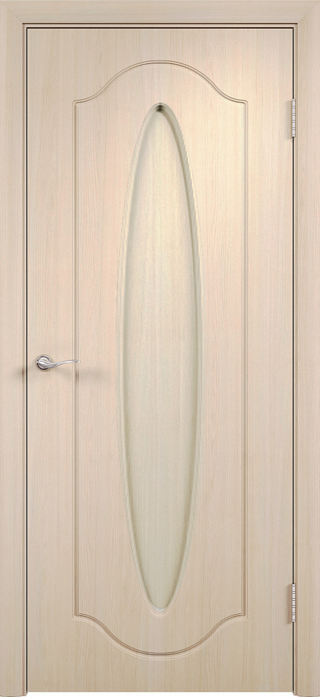 дверные полотна Орбита, молочный дуб, с ПВХ-покрытием. Производитель Ligaro - Огромное список предложений оттенков, остекления - замечательные фотоизображения.