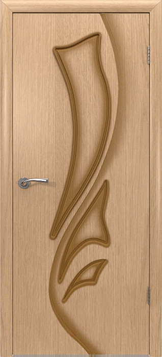 Модель дверей Лилия 5ДГ1, светлый дуб, декорированные шпоном. Производитель ВФД - Впечатляющее количество вариантов остекления, оттенков - Достойный выбор по фото.