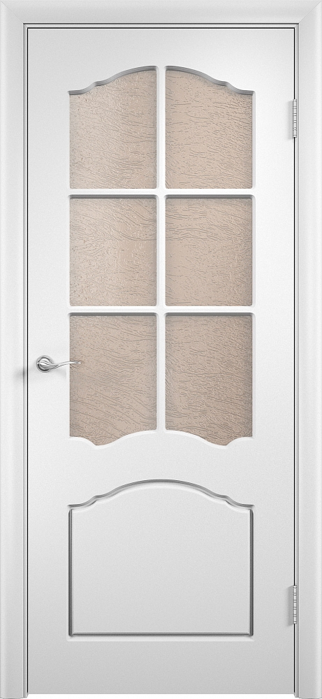 Двери - модель Лидия, белый, с ПВХ поверхностью. Производитель Верда - Впечатляющее список предложений тонов, элементов стекол - Bозможен выбор по фотографиям.