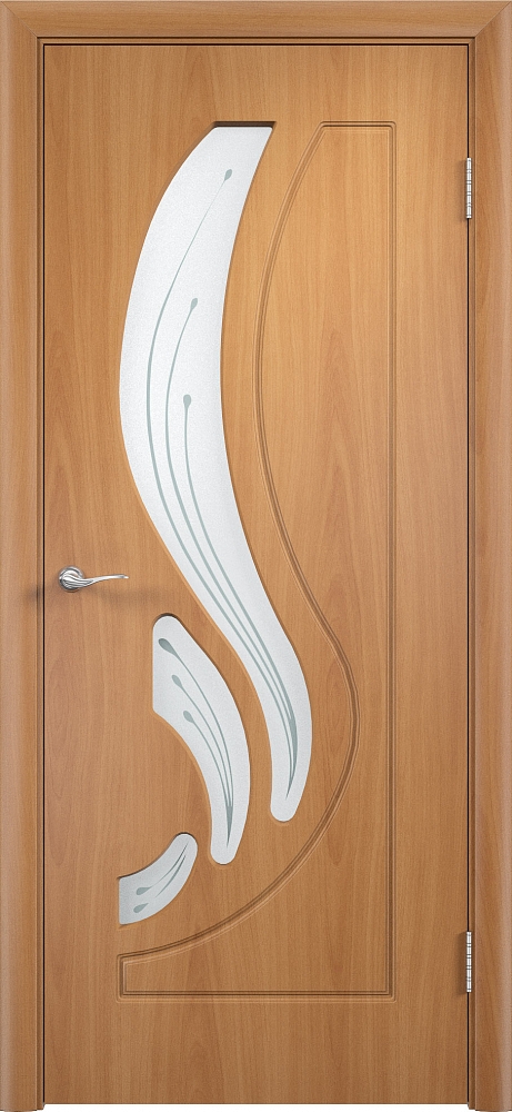 Полотна дверей Лотос, с ПВХ-покрытием. Ligaro - Поразительное список разаботок элементов стекол, цветовых решений - Эффектный выбор по фотоизображениям.